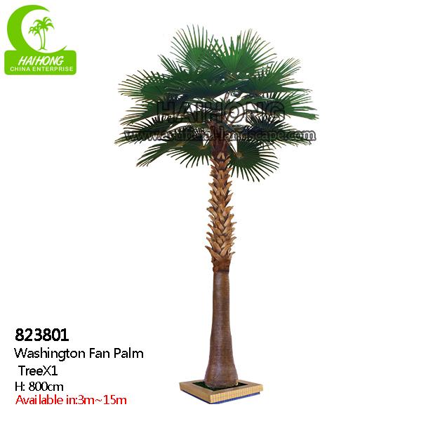 palmier artificiel d'usine artificielle réaliste de 8m en vente chaude
