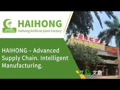 Usine de plantes artificielles HAIHONG de Chine
