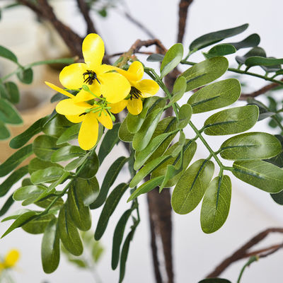 Plastic Artificial Potted Floor Plants Sunshine Trees For Indoor Outdoor Decor