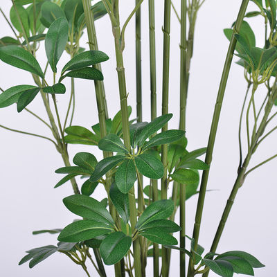 47in 59in 70inTall Real Touch Artificial Schefflera Tree Green Potted Schefflera Plant For Home Decoration