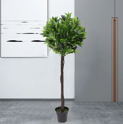 Height 160cm Artificial Potted Floor Plants Plastic Laurel Tree