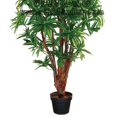 High Simulation Artificial Tropical Plant Dracaena Reflexa Tree 120cm Height