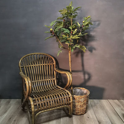 Height 155cm Artificial Potted Floor Plants FIG Tree Fresh Green