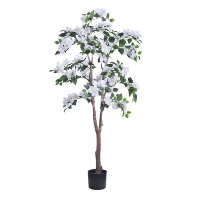 Fabricant chinois de bougainvilliers artificiels avec fleurs blanches pour la décoration de la maison, du bureau et du centre commercial