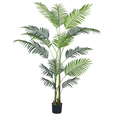 180cm Nouveau Palmier Hawaii Artificiel Tropical Palmier en Pot Faux Plantes Vertes pour la Décoration Intérieure